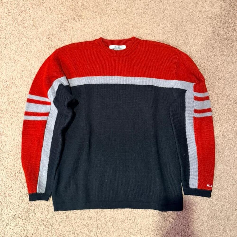 Red and black vintage 90s